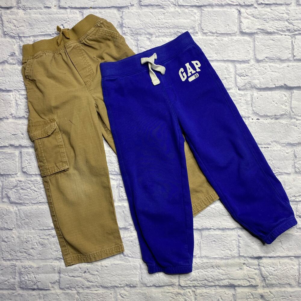 Bundle of 4/4T Gap and Garanimals Sweatpants/Cargo Pants